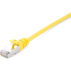 V7 CAT6 ETHERNET YELLOW STP 1M RJ45 100 COPPER SNAGLESS V7CAT6STP-01M-YLW-1E 0662919100303