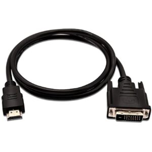 V7 HDMI TO DVI-D 1M 3.3FT 3FT 19 PIN TO 24 PIN 1M CABLE V7HDMIDVID-01M-1E 0662919104295