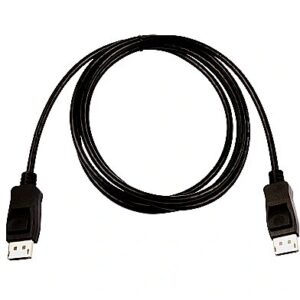 V7 BLACK VIDEO CABLE DISPLAYPORT2M 6.6FT DISPLAYPORT 1.4 M/M V7DPPRO-2M-BLK 0662919108361