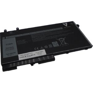 V7 BAT DELL LAT 5400 5401 5500 R8D7N W8GMW 0R8D7N 3 CELL 51WH D-W8GMW-V7E 0662919115642