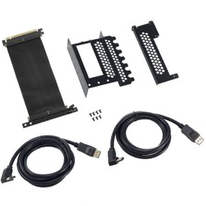 CableMod Vertical PCI-e Bracket - 2 x DisplayPort CM-VPB-2DK-R 0716894290655