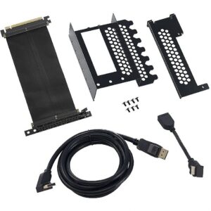 CableMod Vertical PCI-e Bracket - HDMI + DisplayPort CM-VPB-HDK-R 0716894290662