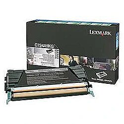 Lexmark C73x Black  Return Program Print Cartridge (8k) C734A1KG 0734646047593