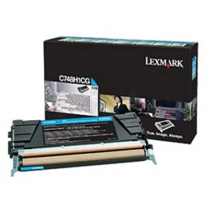 Lexmark C748 Cyan Corporate Toner Cartridge (10K) C748H3CG 0734646435673