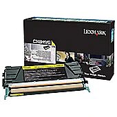 Lexmark C748 Yellow Corporate Toner Cartridge (10K) C748H3YG 0734646435727