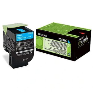 Lexmark Toner Lexmark 702HC cyan | return | 3000 pgs| CS310dn / CS310n / CS410dn / CS410 70C2HC0 0734646436793