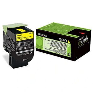 Lexmark Toner Lexmark 702HY yellow | return | 3000 pgs| CS310dn / CS310n / CS410dn / CS4 70C2HY0 0734646436854