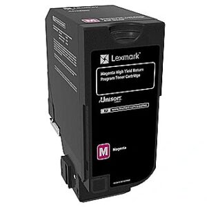 Lexmark 16K Magenta Return Program Toner Cartridge (CX725) 84C2HM0 0734646608480