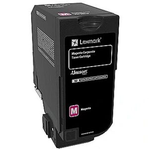 Lexmark CORPORATE-TONER CARTR. MAGENTA 3K PAGES F. CS720/CS725/CX725 74C20ME 0734646608688