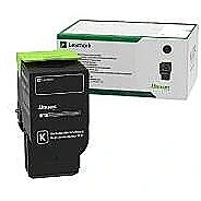 Lexmark RETURN TONER CARTRIDGE BLACK 2K PGS 78C10K0 F.CS/CX 4-6 SRS 78C20K0 0734646650229