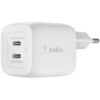 Belkin 45W DUAL USB-C GaN WCH011VFWH 0745883841073