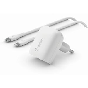 Belkin 20W USB-C CHARGER WITH POWER DELIVERY AND PPS TECHNOLOG WCA006VF1MWH-B5 0745883841387