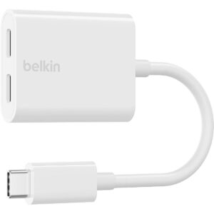 Belkin RockStar USB-C Audio + USB-C Charge F7U081btWH 0745883863723