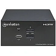 Manhattan Przełącznik KVM 2/1 HDMI