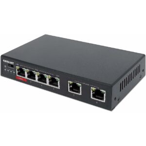 Intellinet 561686 Switch Fast Ethernet 6x RJ45 w tym 3xPoE i 1x High-Power PoE 561686 0766623561686