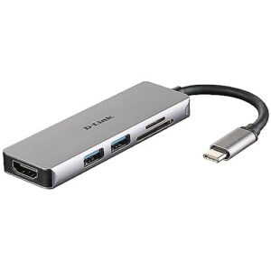 D-Link USB-C 5-PORT USB HUB+HDMI WITH CARD READER DUB-M530 0790069447822