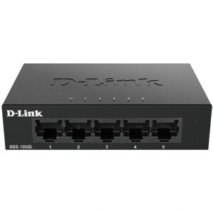 D-Link DGS‑105GL 5-Port Gigabit Ethernet Switch DGS-105GL/E 0790069458576