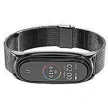 Tech-Protect Milaneseband Xiaomi Mi Smart Band 5/6 black 0795787712313 0795787712313