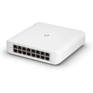 Ubiquiti UniFi Switch (USW-Lite-16-PoE) [16-Port Gigabit Ethernet