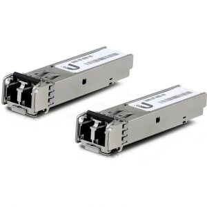 Ubiquiti U Fiber Multi-Mode - SFP (mini-GBIC) transceiver module - Gigabit Ethernet (pack of 2)SFP (mini-GBIC) transceiver modulePlug-in moduleGigabit Ethernet UF-MM-1G 0810010076922