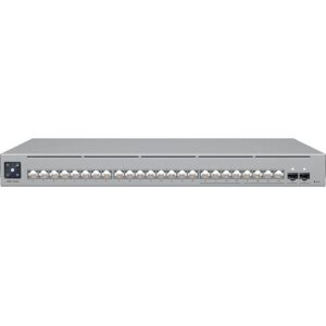 Ubiquiti Switch UniFi 16xRJ45 GBit/8xRJ45 2.5G/2xSFP+ Managed Max 19" Rack-Mountable