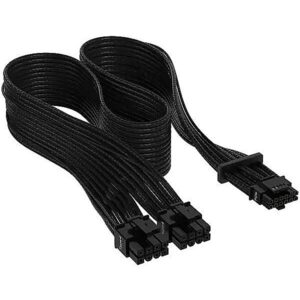 Corsair Premium Individually Sleeved 12+4pin PCIe Gen 5 12VHPWR 600W cable Type 4 BLACK CP-8920331 0840006694519