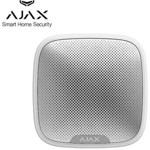 Ajax StreetSiren Outdoor wireless siren for Ajax Smart Home & Security system White 7830.07.WH1 0856963007156