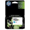 Hewlett Packard 920XL CYAN OFFICEJET INK CARTRIDGE CD972AE#BGX 0884420649274