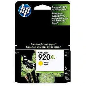 Hewlett Packard 920XL YELLOW OFFICEJET INK CARTRIDGE CD974AE#BGX 0884420649410