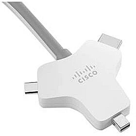 CISCO MULTI-HEAD CABLE 4K USB-C HDMI MINIDP CAB-HDMI-MUL4K-9M= 0889728159746