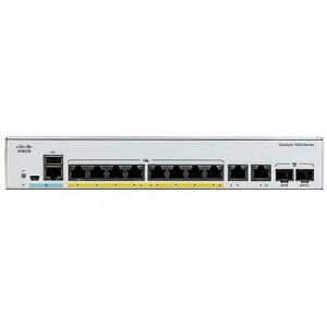 CISCO CATALYST 1000 8PORT POE 2X1G SFP C1000-8FP-2G-L 0889728248464