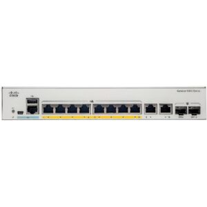 CISCO CATALYST 1000 8PORT GE FULL POE EXT PS 2X1G SFP         IN C1000-8FP-E-2G-L 0889728248471