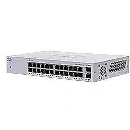 CISCO CBS110 24-P 2X1G SFP CBS110-24T-EU 0889728326483