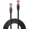 Lindy CABLE CAT6 S/FTP 1M/BLACK 47777