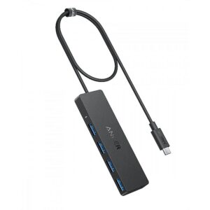 Anker 4-in-1 data hub 5Gbps black USB-C A8309G11 194644177737