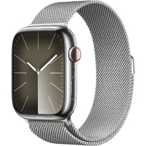 Apple SMARTWATCH SERIES 9 45MM CELL./SILVER STAINL. MRMQ3ET/A MRMQ3ET/A 195949025433