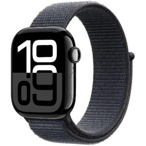 Apple Watch Series 10 GPS 42 mm Jet Black Aluminium Case with Ink Sport Loop MWWG3ET/A 195949553417