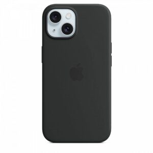 Apple Silicone case with MagSafe for iPhone 15 - black MXPD3ZM/A 195949690167