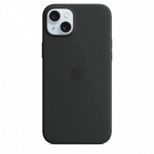 Apple iPhone 15 Plus Silicone Case with MagSafe - Black MXQR3ZM/A 195949690952