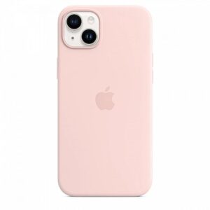 Apple Silicone case with MagSafe for iPhone 14 Plus - chalk pink MW523ZM/A 195949908835