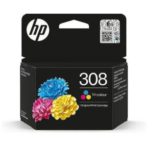 Hewlett Packard 308 Tri-color - Ink cartridge 7FP20UE#CE1 196786390357