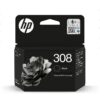 Hewlett Packard HP 308 Black Original Ink Cartridge 7FP21UE#CE1 196786390456