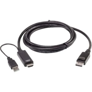 Incase 2L-7D02HDP True 4K 1.8M HDMI to DisplayPort Cable 2L-7D02HDP 2000001251928