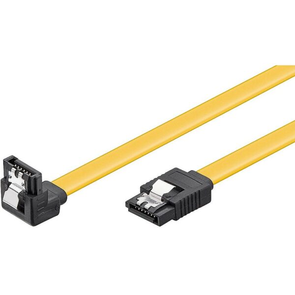 Goobay PC data cable; 6 Gbps; 90° clip 95020