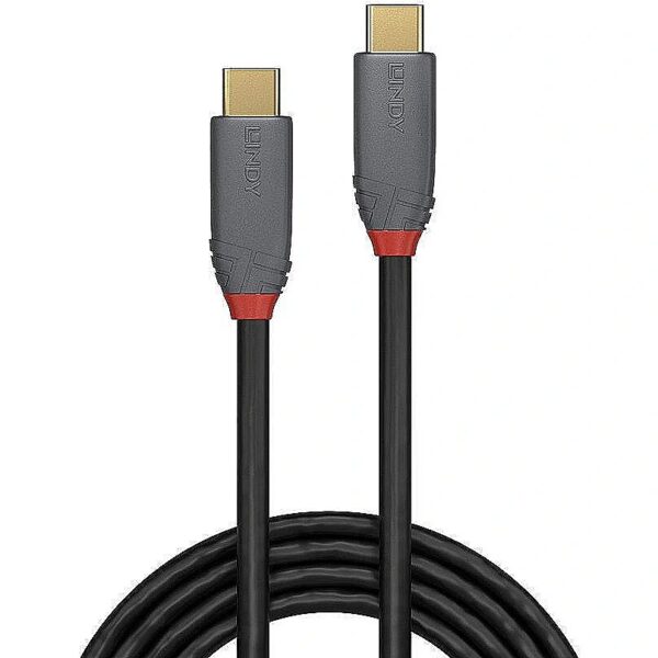 Lindy CABLE USB3.2 C-C 1M/ANTHRA 36901 4002888369015