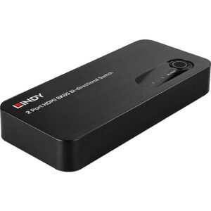 Lindy 2-Port HDMI Switch 2.1 8K60 HDR (black