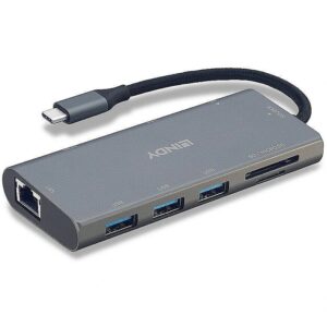 Lindy I/O DOCKING STATION USB3.2/HDMI//RJ45/VGA 43278 4002888432788