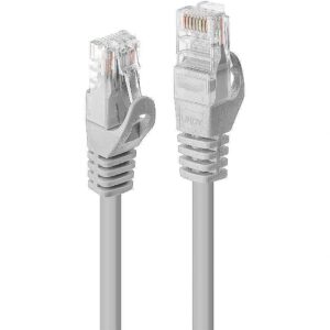 Lindy CABLE CAT5E U/UTP 0.5M/GREY 48361 4002888483612