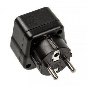 Brennenstuhl Travel Adapter UK Buchse auf DE Stecker - schwarz 1508530 4007123170739