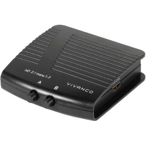 Vivanco Manual 2-way HD Audio Visual Switching Unit (HDMI 1.3) 25349 4008928253498